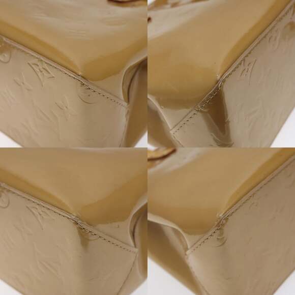 LOUIS VUITTON Monogram Vernis Reade PM Hand Bag Noisette M91334 - Picture 10 of 12